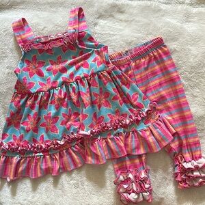 Toddler Summer Capri Set